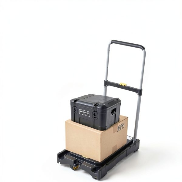 Heavy Duty Folding Platform Hand Truck LEADALLWAY 300lb Adjustable-2