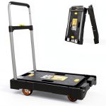 Heavy Duty Folding Platform Hand Truck LEADALLWAY 300lb Adjustable-0
