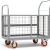 YITAMOTOR Platform Truck 2000lb Foldable Cart with Swivel Casters-7
