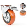 YITAMOTOR Platform Truck 2000lb Foldable Cart with Swivel Casters-4