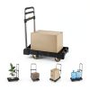 Heavy Duty Folding Platform Hand Truck LEADALLWAY 300lb Adjustable-4