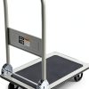 Ironton Folding Platform Truck 660lb Capacity Compact 36x24in Steel-6