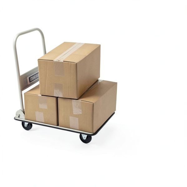 Ironton Folding Platform Truck 660lb Capacity Compact 36x24in Steel-1