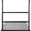 VEVOR Platform Truck, 2000 lbs Capacity Steel Flatbed Cart, 47" Length x 24" Width x 32" Height Flat Dolly, Hand Trucks with 5" Nylon Casters, Heavy-Duty Utility Push Carts for Luggage Moving-9