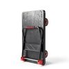 Platform Truck Push Cart Dolly, Foldable Hand Trucks with 1000LB Weight Capacity 36x24Inch Large Size for Easy Storage and 360 Degree Swivel Wheels-4