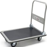 Ironton Folding Platform Truck 660lb Capacity Compact 36x24in Steel-0