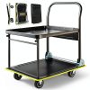 Heavy Duty Push Cart Dolly by Gioventù 700 lb Foldable Platform Truck-0