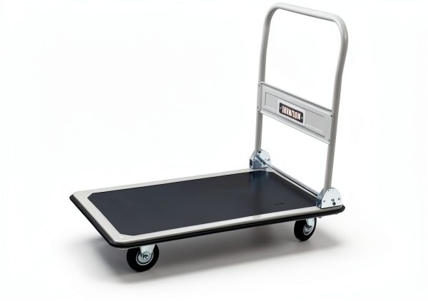 Ironton Folding Platform Truck 660lb Capacity Compact 36x24in Steel-9