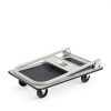 Ironton Folding Platform Truck 660lb Capacity Compact 36x24in Steel-4