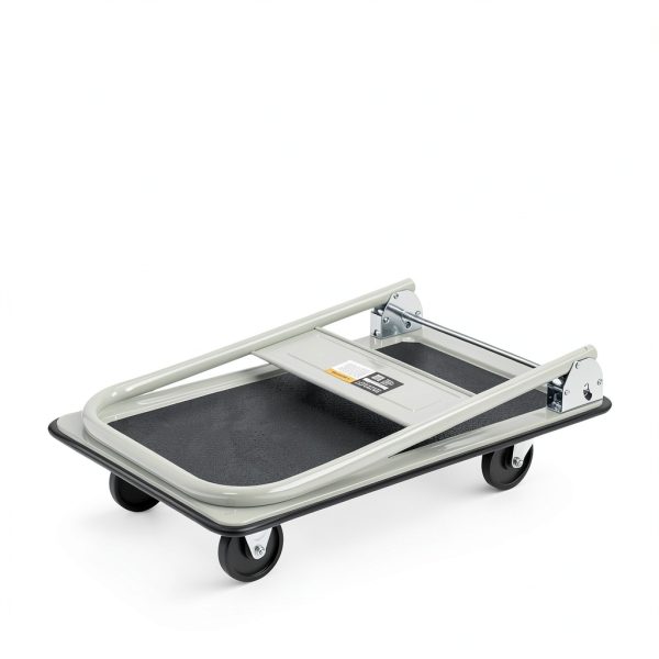 Ironton Folding Platform Truck 660lb Capacity Compact 36x24in Steel-4